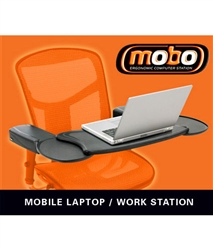 MoboÂ® Ergonomic Chair Mounted Computer Station